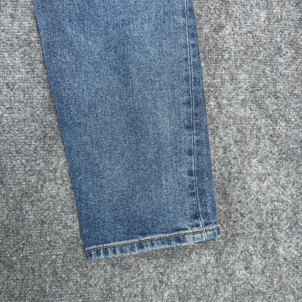Levis‎ 502 Regular Taper Jeans Mens 32x34 Blue Stretch Denim Medium Wash